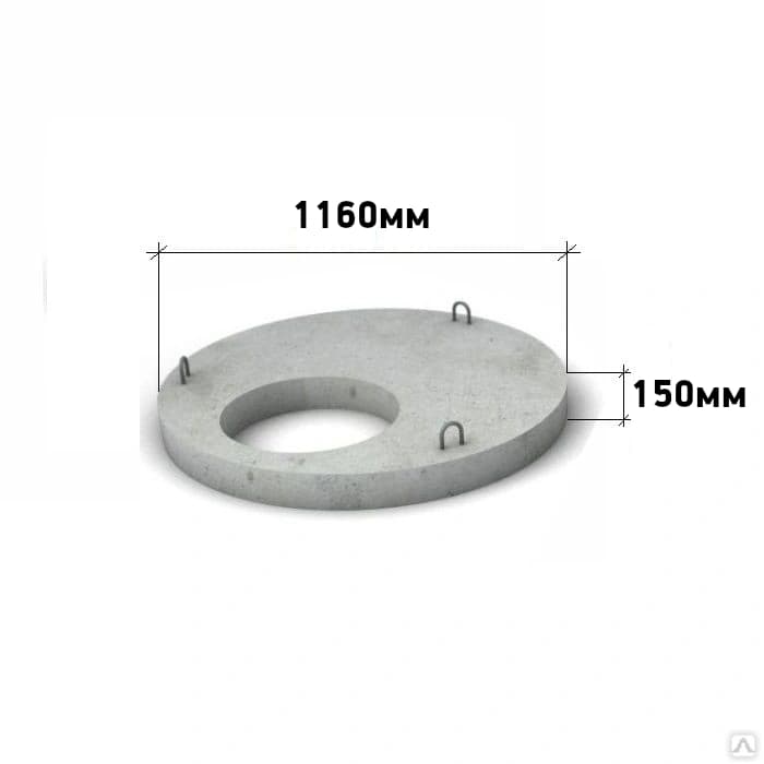 Плита перекрытия колодца 2ПП 10-2-1о